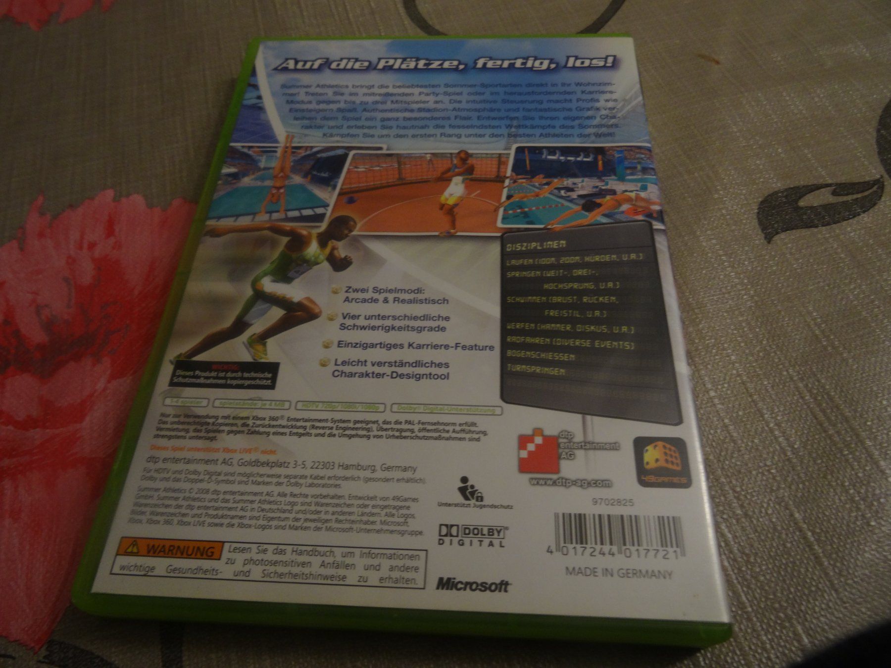 Microsoft Giochi: Summer Athletics XBOX 360 – Usato da Olten venduto da Disc-Ausverkauf 2