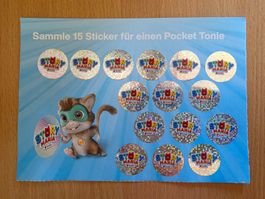 1 volle Karte Migros Mania Pocket Tonie