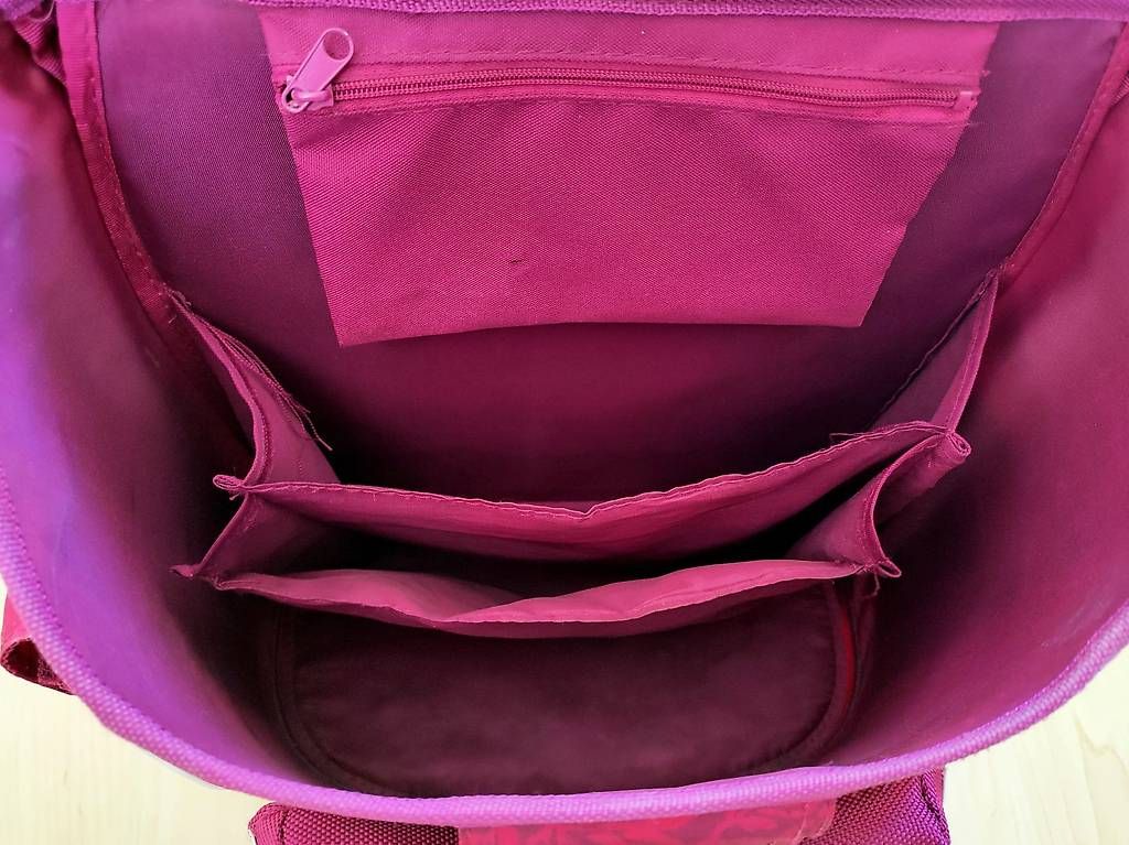 Herlitz Kindertaschen: Mädchen Schulsack / Schulranzen rosa Schmetterling Herlitz – Gebraucht aus Münchenstein von sterni_0813 1