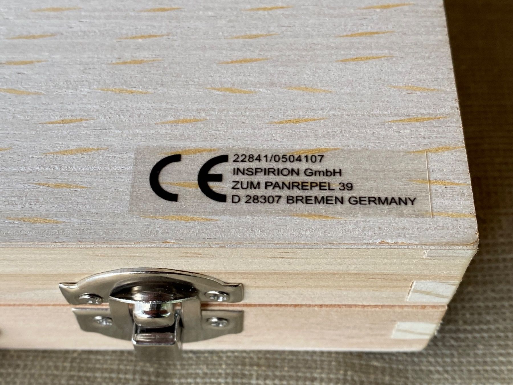 Colori: schönes Malkasten Set mit Holzkoffer – Usato da Feldbach venduto da Olive1 7
