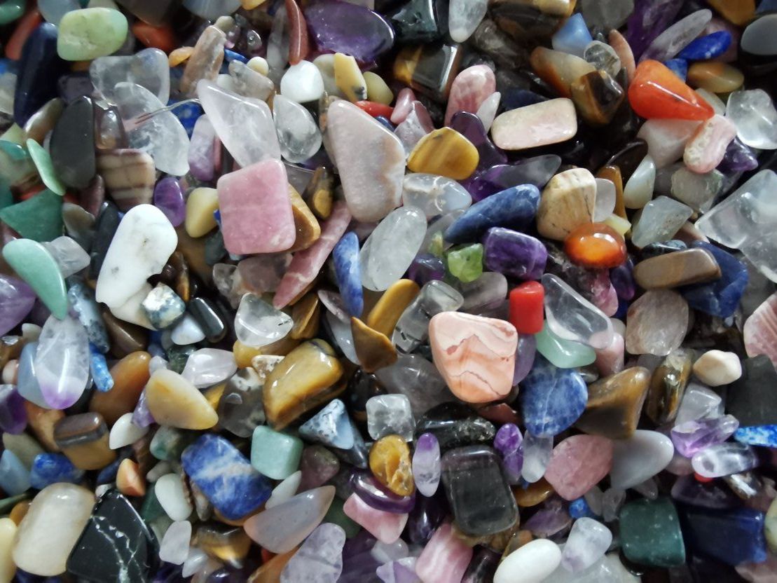 Edelsteine: 1 Säckchen 200gr. echte Schmuckstein MIX – Neu und originalverpackt aus Dierikon von Buntspecht-10 2