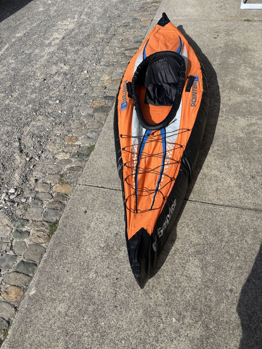 Bateaux: Sevylor Pointer Kajak orange guter Zustand – D'occasion à Gebenstorf par RetroFuture