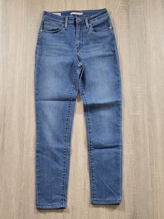 Jean Levi's 721 High Rise Skinny Taille 27 Évasé Été 