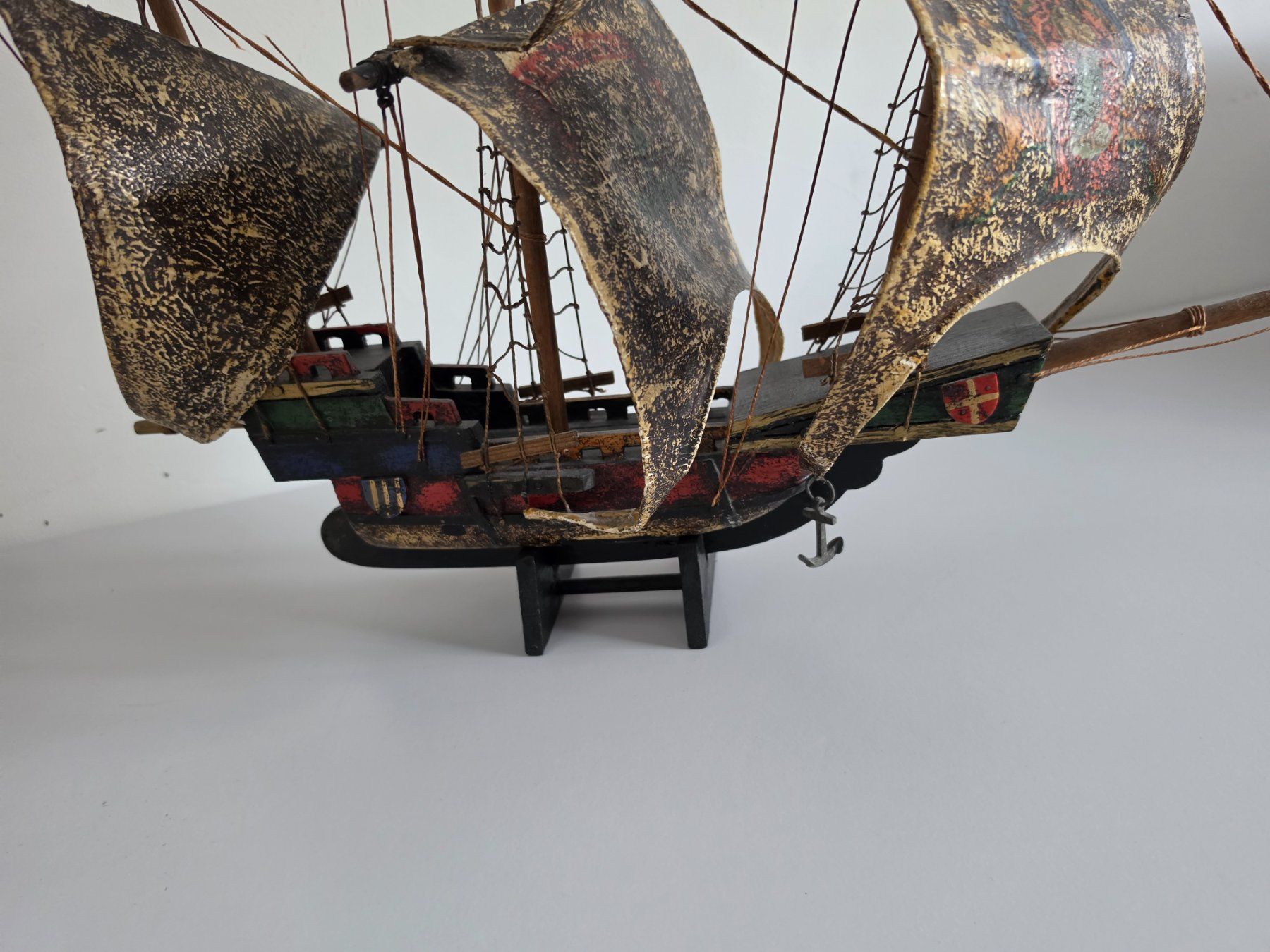 Kit di modellismo & Modellini statici: Modellschiff Karacke Holz - 3-Master Segelschiff - Vintage – Usato da Birr venduto da DisDas 3
