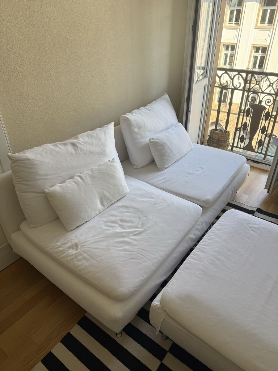 Sofas: IKEA SÖDERHAMN Sofa inkl. Hocker + 3 Bezug-Sets – Gebraucht aus Basel von ern_9nr6