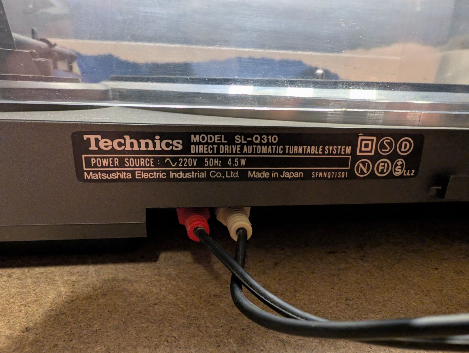Technics Tourne-disques: Technichs SL-Q310 Vollautomatisch – D'occasion à Laupen ZH par Zmoewe 5