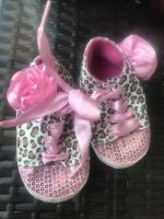 Mädchen Leopard Krabbelschuhe 19