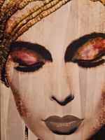 Modernes Wandbild "Frau mit Schmuck"