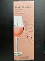 Weinglas Musik Noten 54 cl neu
