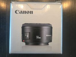 Canon EF 50mm f/1.8 II Portraitobjektiv mit OVP