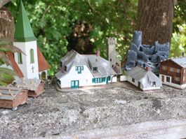 H0 Leben in den Bergen - Häuser/Gebäude Set - Kibri & Co