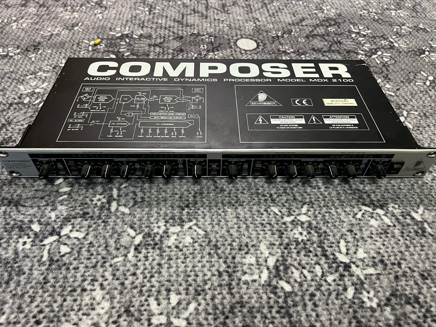Compressori: Behringer Composer MDX 2100 Audio Dynamics Processor Top! – Usato da Bubikon venduto da Michikoeng