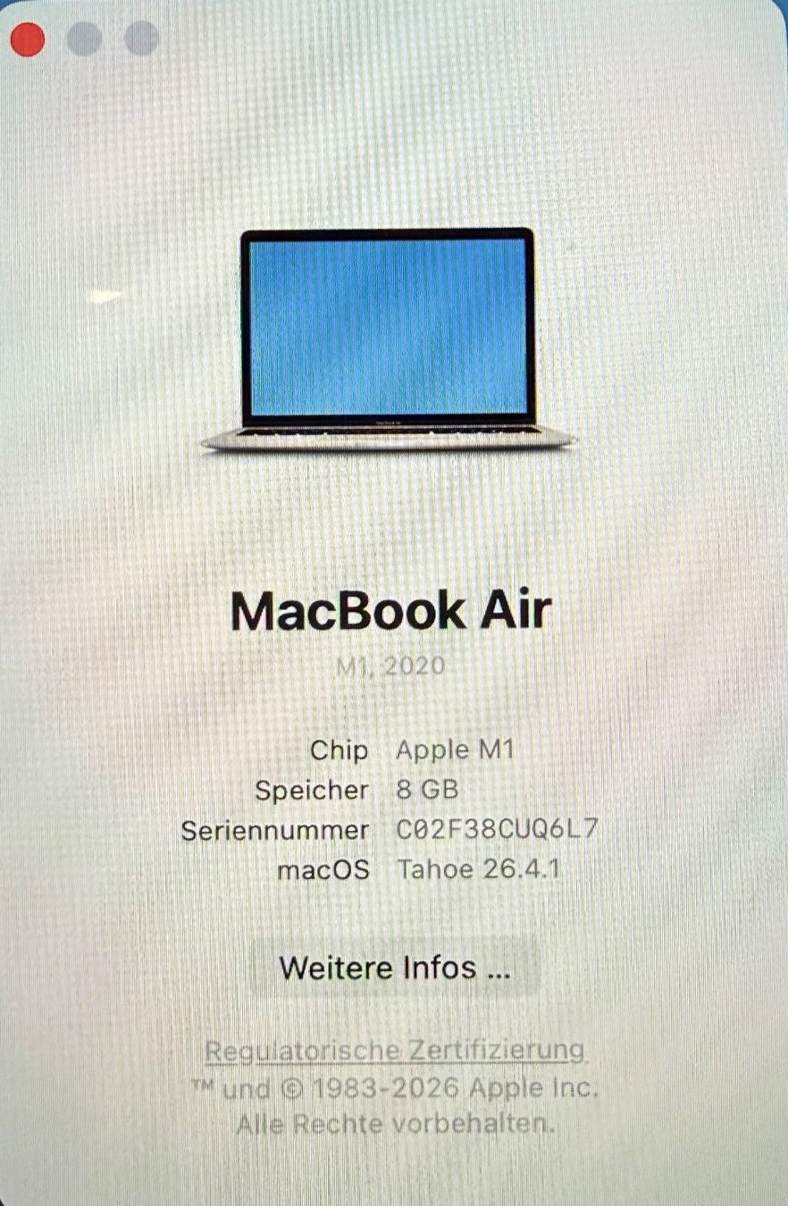 Apple Notebook: Apple MacBook Air M1 guter Zustand – Usato da Engelburg venduto da swizly24 3