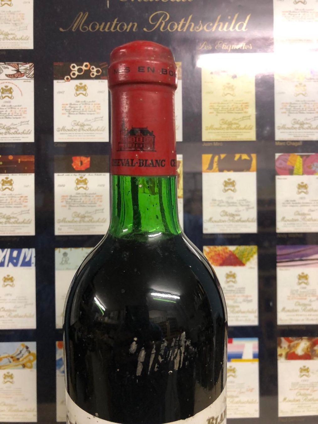 Vino: 1976 CHATEAU CHEVAL BLANC – Nuovo e nell'imballaggio originale da Münchenstein venduto da wusmarino 2