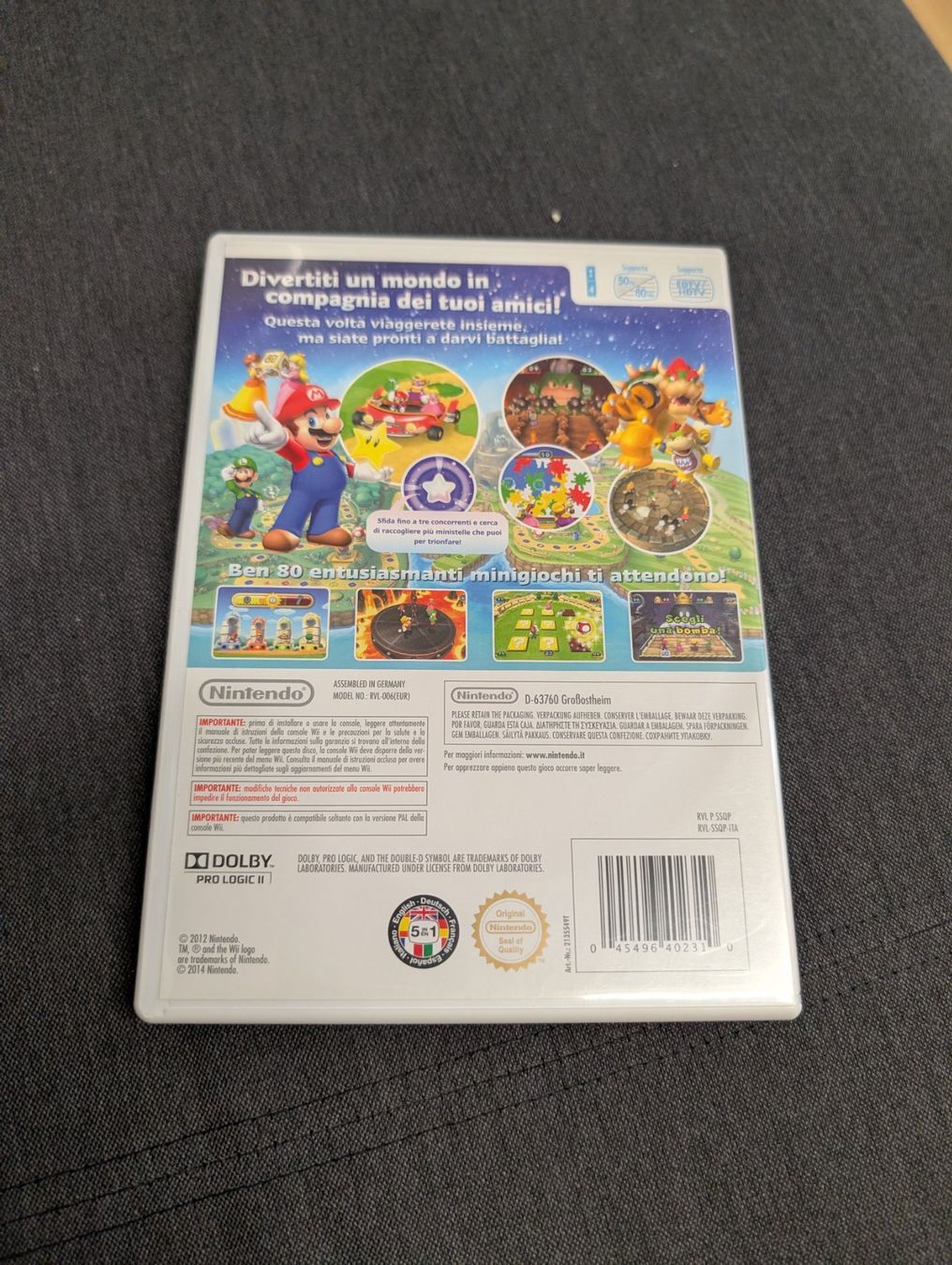 Giochi: Mario party 9 Nintendo Wii – Usato da Giubiasco venduto da Ticinerd 1