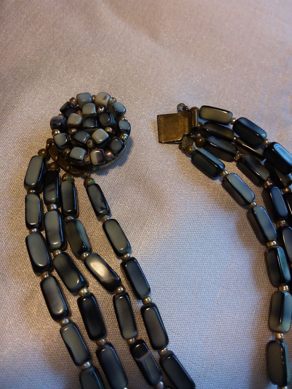 Catenine: Antikes Glas Collier ca 20er Jahre – Usato da Zürich venduto da helsan 2
