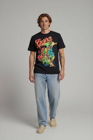 Seltenes Choice Skateboard 'Born To Be Free' Grafik-T-Shirt