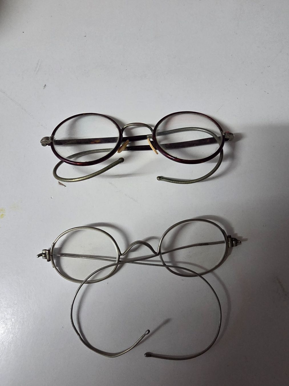 Lunettes & Verres: Antike Brille, runde Gläser – D'occasion à Dorf par Echo_Elements 1