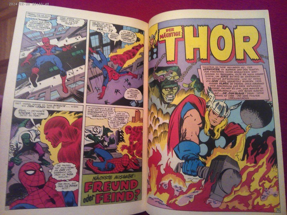 Fumetti: Die Spinne Nr. 77 - Die Echse lebt! -  WILLIAMS Marvel Comic – Usato da Volketswil venduto da nemo2000 3