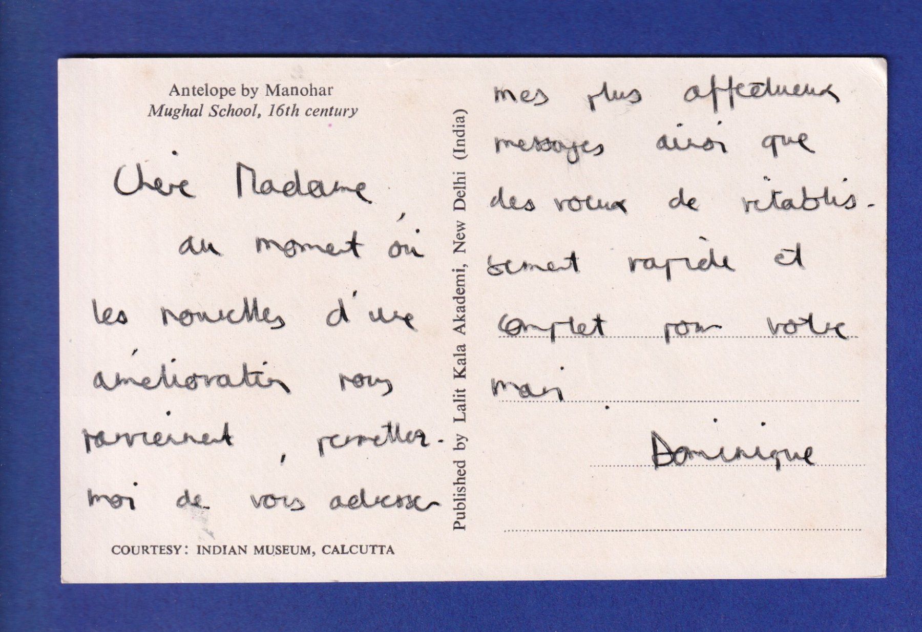 Cartoline postali: ANTILOPE – Usato da Pully venduto da nicecards-shop 1