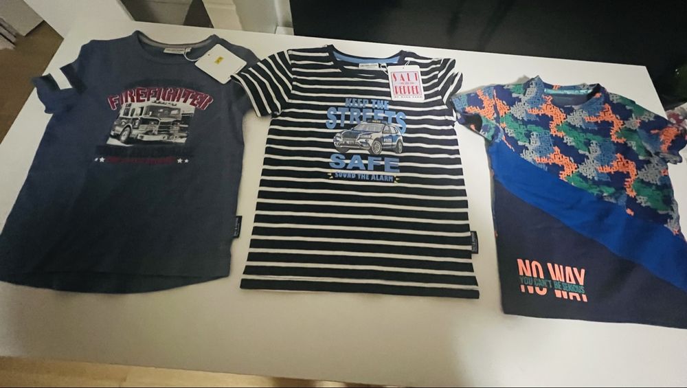 6xTshirts neu 104/110 bio 2