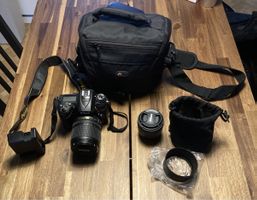 Nikon D7200 DSLR mit 18-105mm & 50mm Objektiv + Zubehör