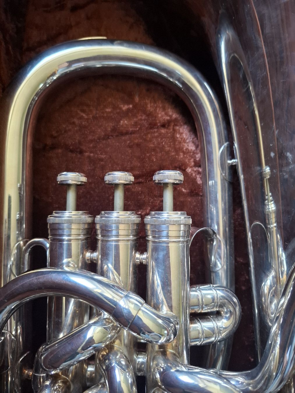 Besson Strumenti musicali: Euphonion im Koffer Besson Sovereign – Usato da Waldkirch venduto da Liaschle 1