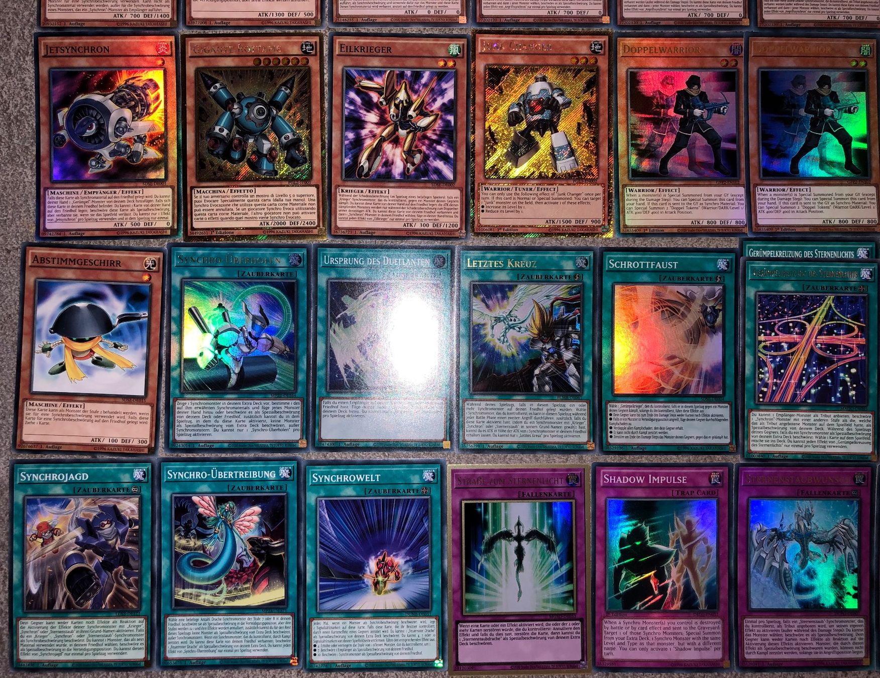 Yugioh Carte collezionabili: YuGiOh Gerümpel / Sternenstaub / Synchro -Deck – Nuovo (secondo la descrizione) da Altstätten SG venduto da ChangeMaker 3