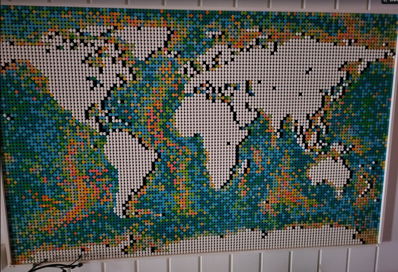Lego Kit di costruzioni: LEGO World Map 31203 – Usato da Selkingen venduto da Eishase 1