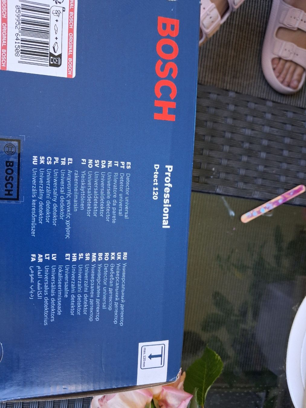 Bosch Tutti gli attrezzi: Bosch D-tect 120 Rilevatore Universale Professional – Nuovo e nell'imballaggio originale da Jona venduto da api_sdn2 3