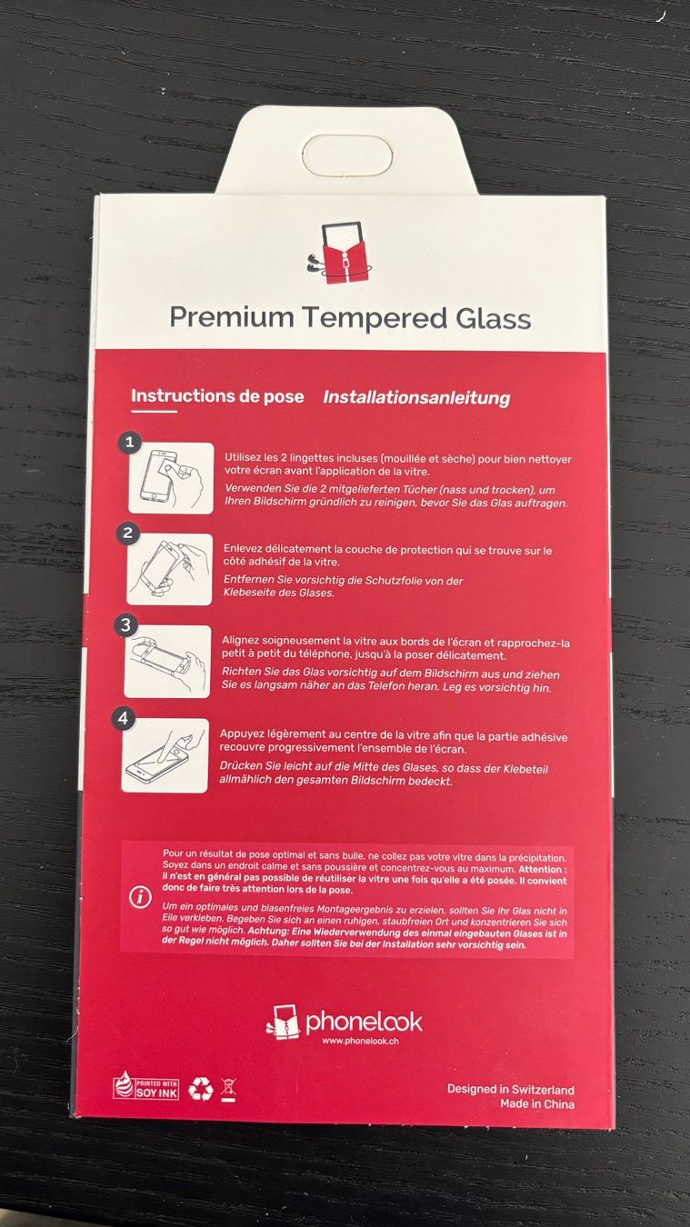 Bicchieri: Verre de protection pour Iphone 12 et 12 Pro – Nuovo e nell'imballaggio originale da Aigle venduto da Sebiperrod 1