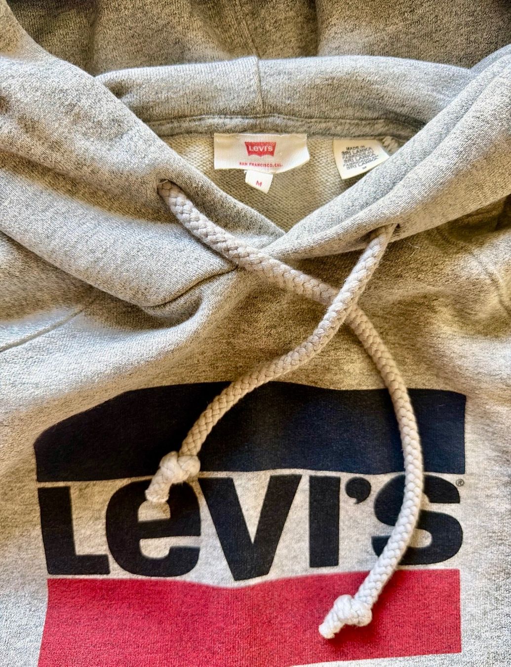 Levi's Maglioni & Felpe: Levi's Kapuzenpullover grau Grösse M – Usato da Brunnen venduto da Sandy_closet1 3