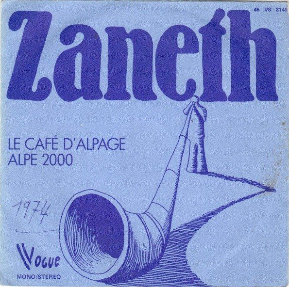 Dischi in vinile: 45 TOURS ZANETH - POP/FOLK – Usato da PORRENTRTUY venduto da RABAIS_SPORT