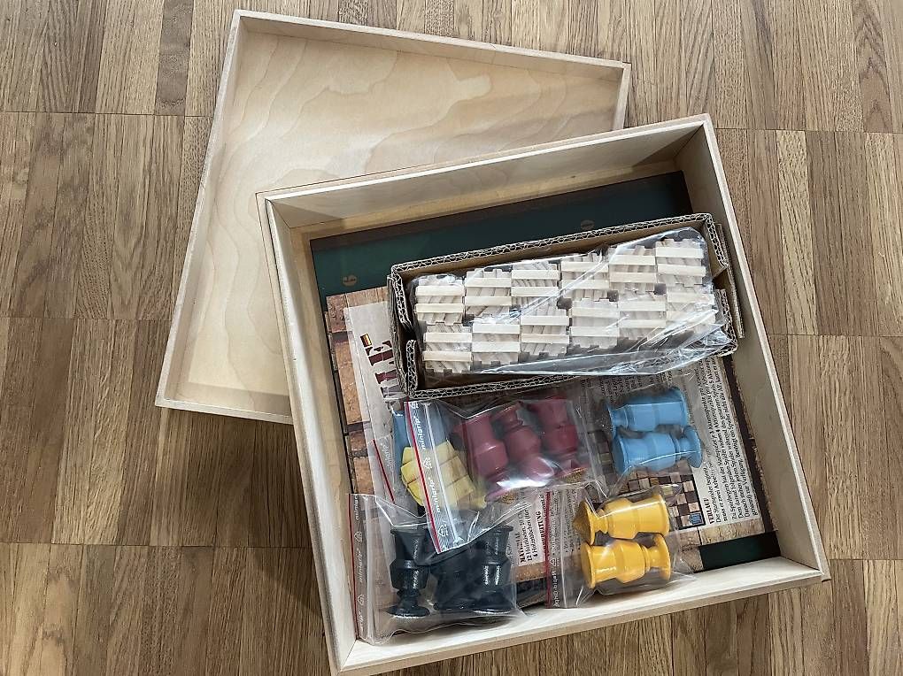 Giochi: Brettspiel Fragile - Holzbox – Usato da Biel/Bienne venduto da Hamamlezi 2
