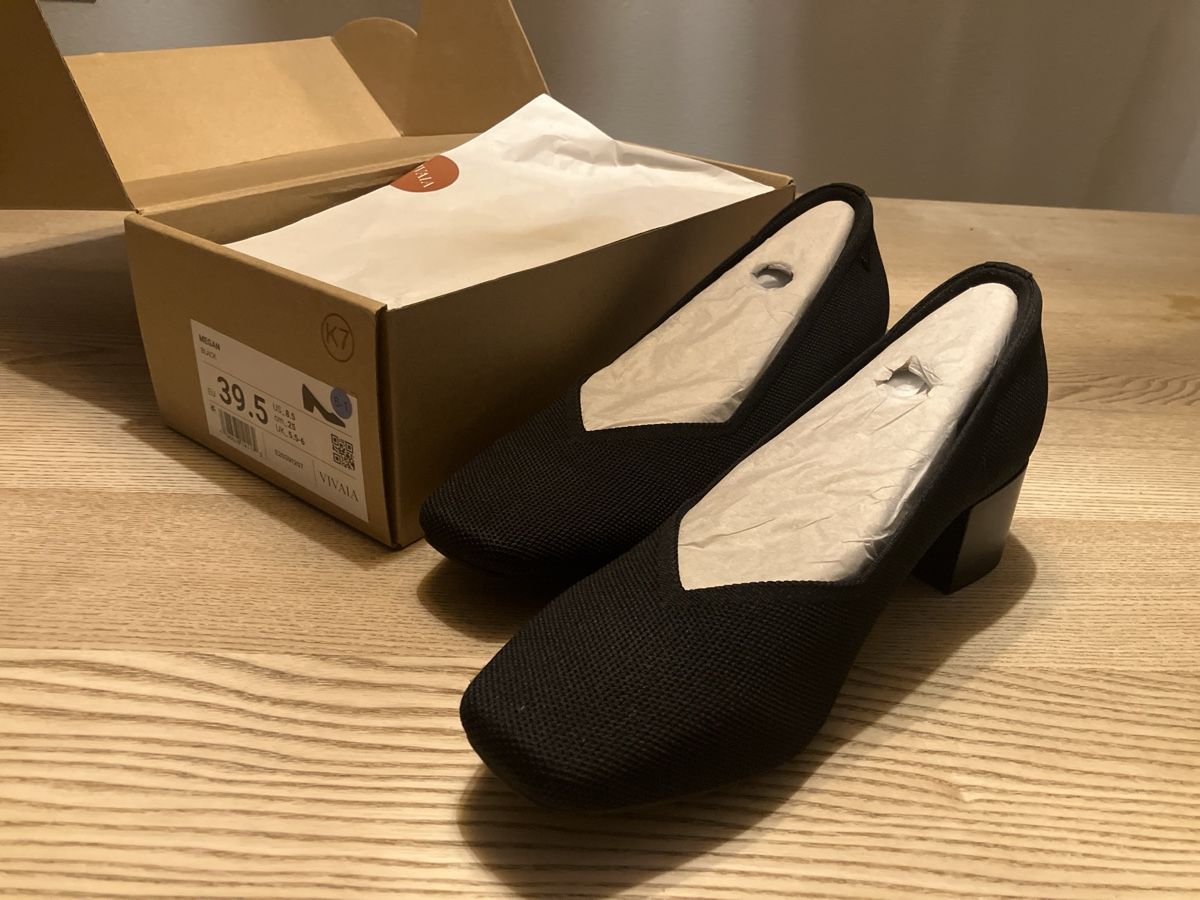 Vivaia Scarpe da donna: Vivaia Megan Black 39.5 – Nuovo e nell'imballaggio originale da Winterthur venduto da km22