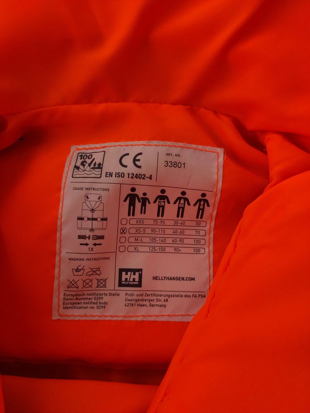 Helly Hansen Giubbotti di salvataggio: Kinderschwimmveste – Usato da basel venduto da irmeli03 1