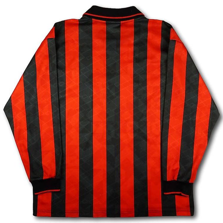AC Milan 1995-96 Trikot heim Meistersaison - L/S - 7/10 - (D'occasion ...