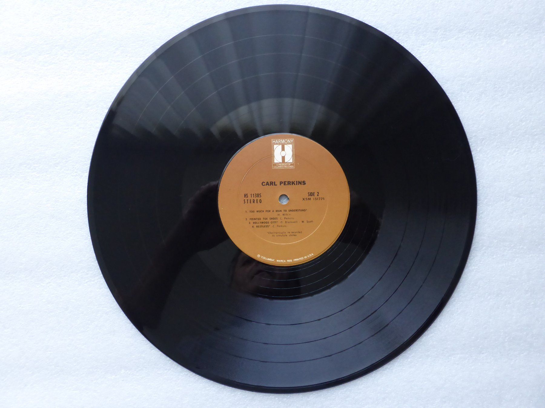 Dischi in vinile: VINYL  LP  CARL PERKINS mit ORIGINAL UNTERSCHRIFT – Usato da Küssnacht am Rigi venduto da Sunnestrahl 2