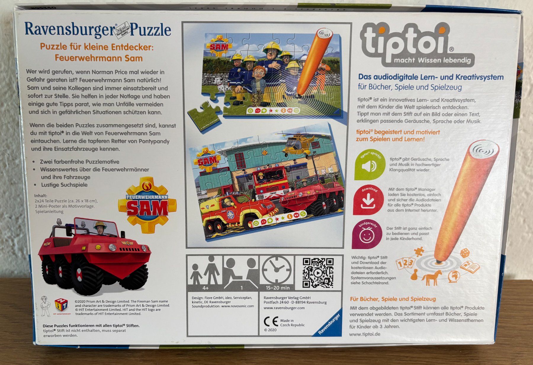 Tiptoi Puzzles: Tiptoi Puzzle Feuerwehrmann Sam – Gebraucht aus Zürich von IlkaK 2