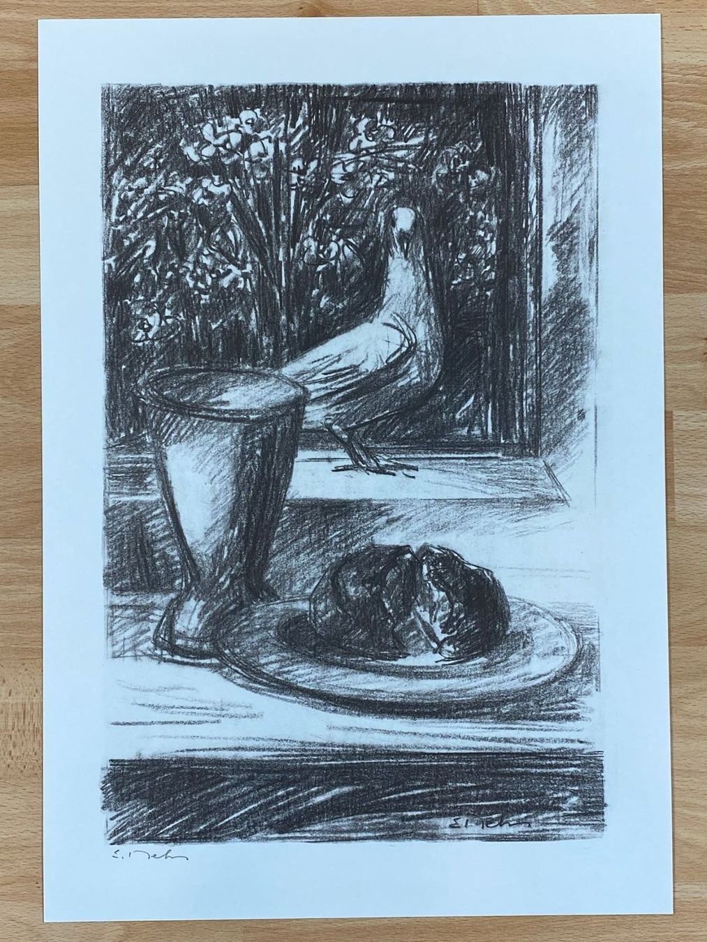 Grafiken & Lithographien: Kartause Ittigen Lithografie Emil Mehr – Gebraucht aus Vaduz von Unikate-Markt