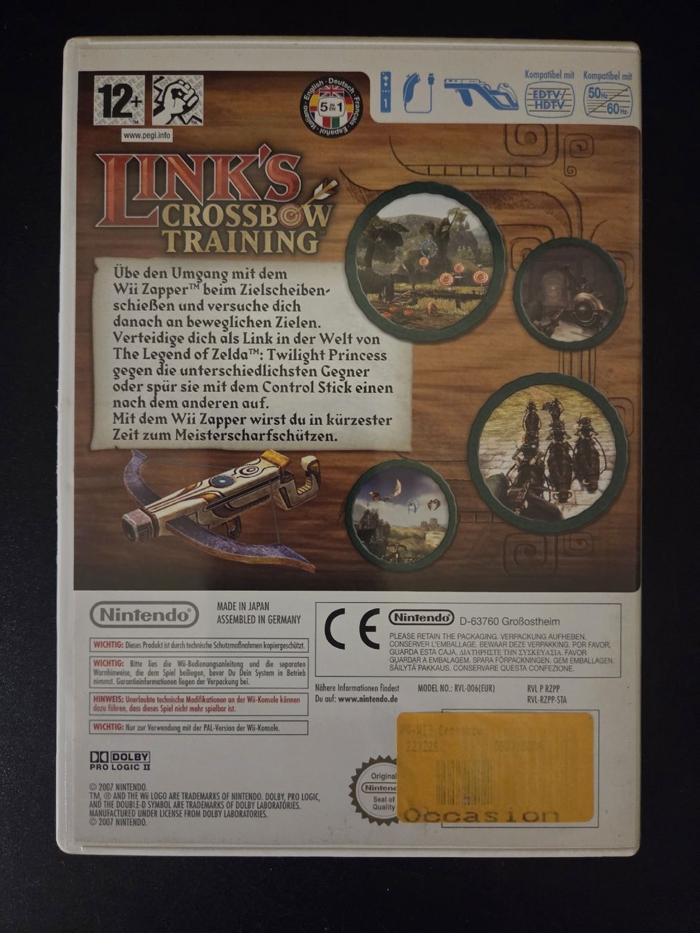 Nintendo Spiele: Link's Crossbow Training CIB – Gebraucht aus Territet von Cenh 2