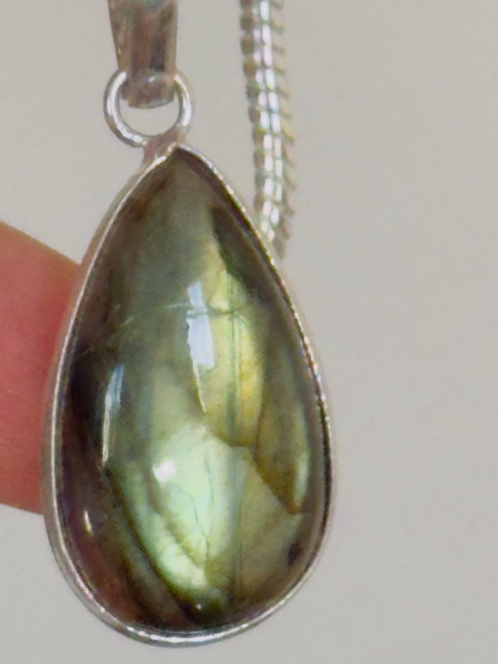 Catenine: Labradorite necklace – Nuovo e nell'imballaggio originale da Genève venduto da AGBERG 6