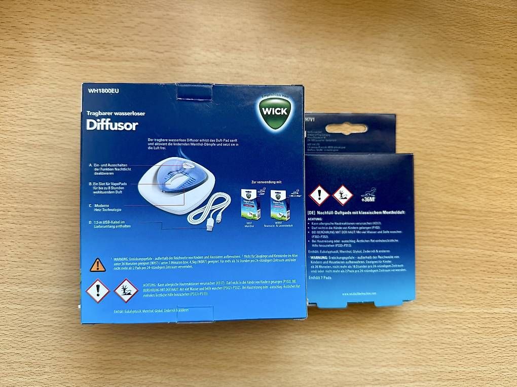 Diffusori di oli essenziali: WICK - Tragbarer wasserloser DIFFUSER - Ab 36 MONATE! – Usato da Nottwil venduto da Romy80 1