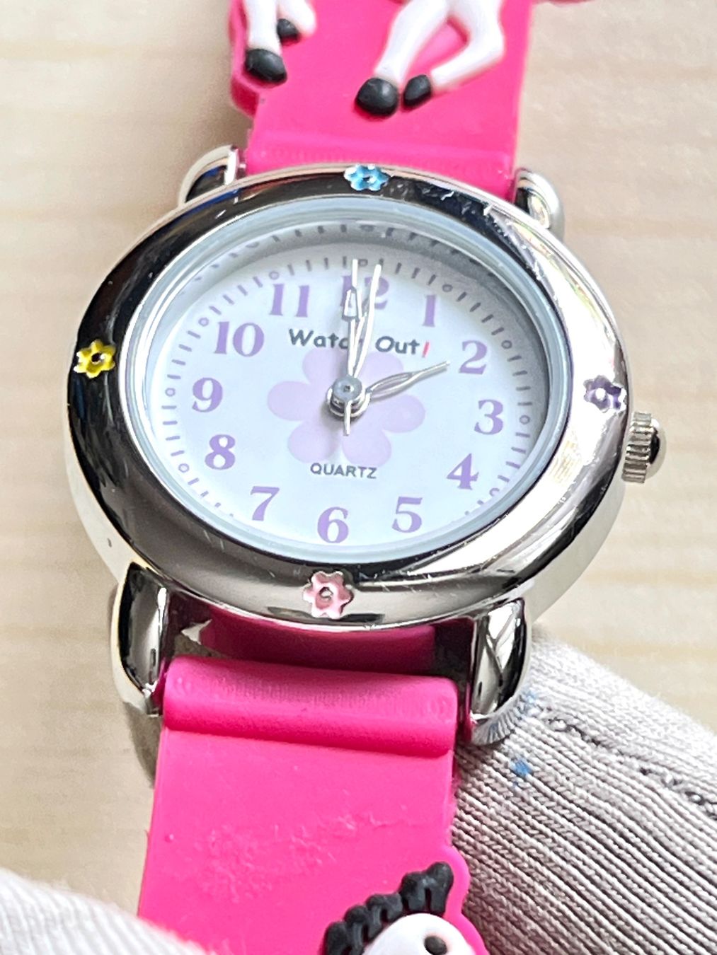 Orologi: Pinke Kinderuhr mit Pferden – Usato da Grenchen venduto da chththl 5