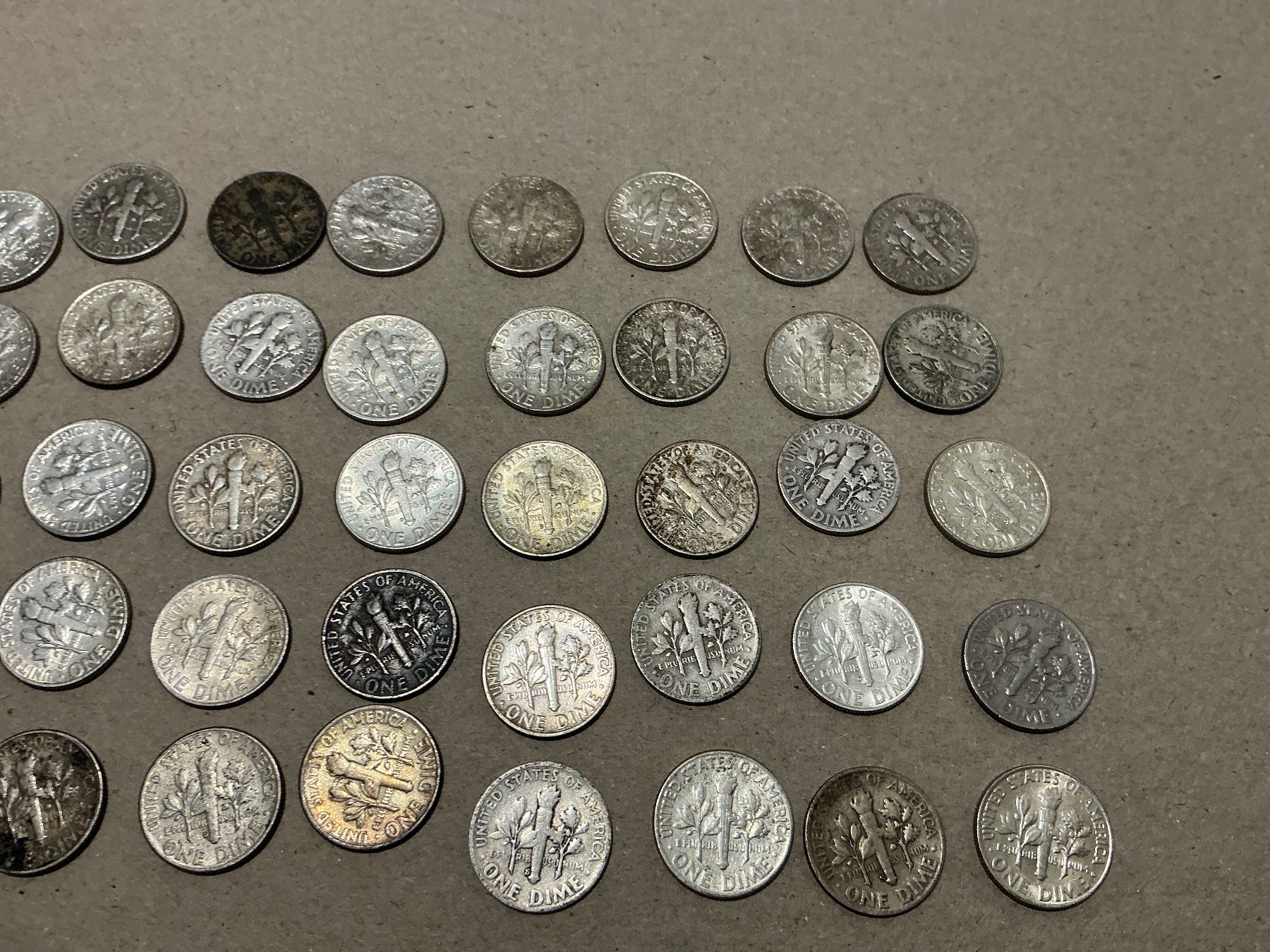 Tutti le monete: 46 x Dimes USA Silber – Usato da Oberurnen venduto da Numi2000 4
