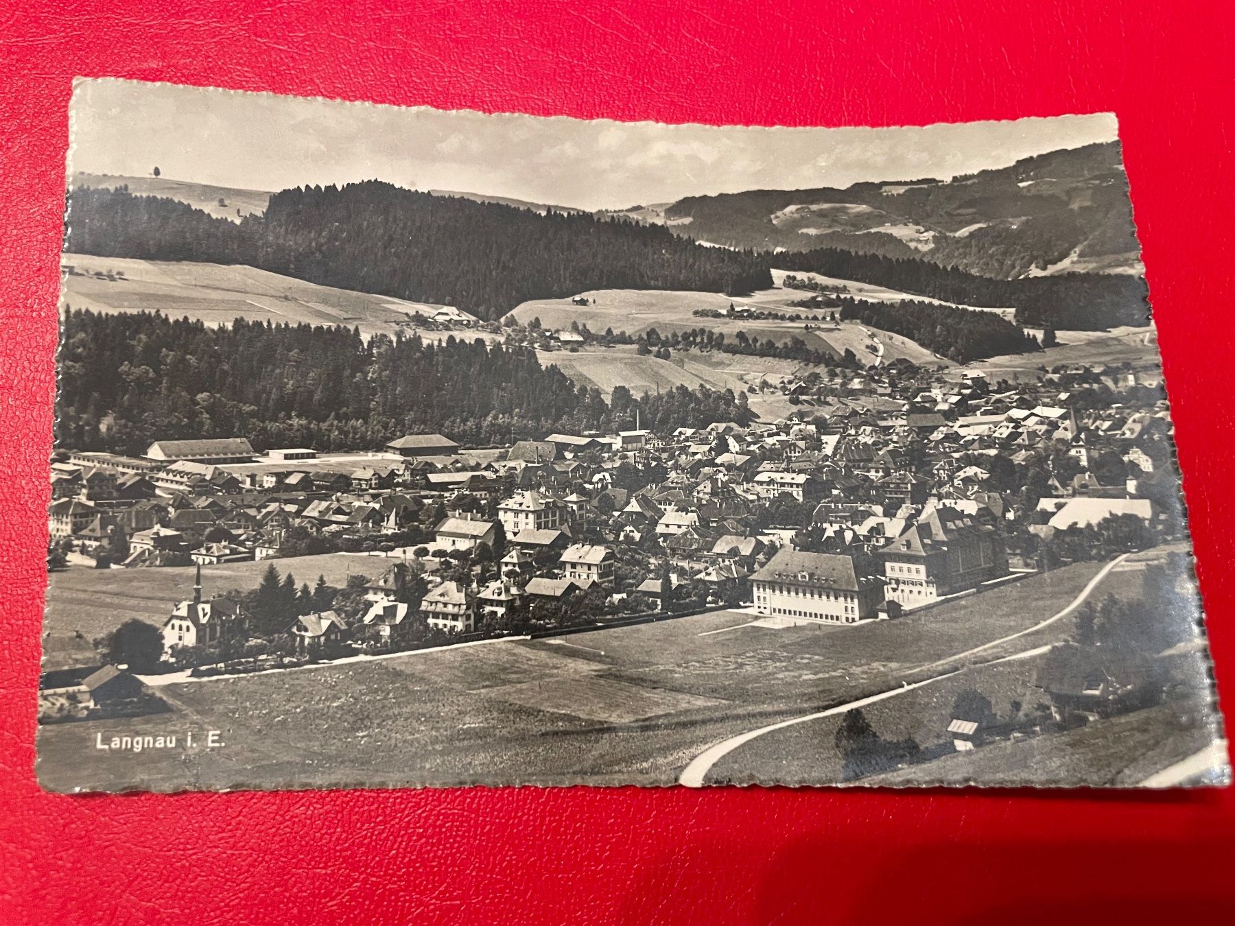 Ansichtskarten: Langnau im Emmental 1950 – Gebraucht aus St-Légier-La Chiésaz von Theo005