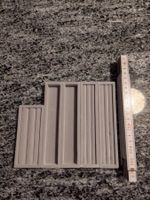 Velour‐Einsätze für Acrylständer für Ketten und Ohrringe, x4