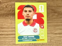 Panini FIFA World Cup 2026 Sticker Ismael Gharbi TUN 18