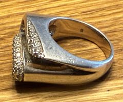 Schwerer Silberring 925 Fingerring Sterling 925
