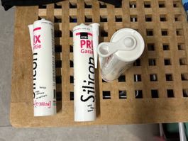 Lot de 3 tubes de silicone sanitaire prix garantie coop neuf
